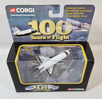 NASA Corgi Space Race Die-Cast Model Space Shuttle Orbiter