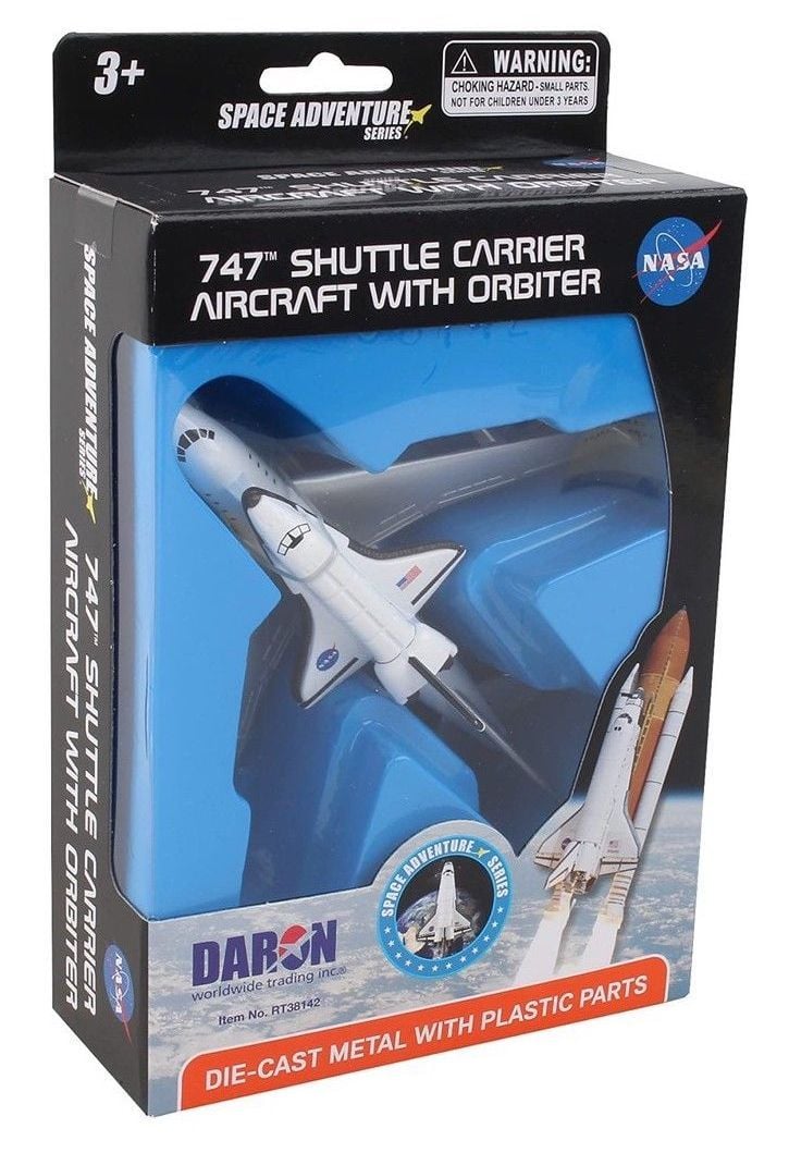Die-Cast Boeing 747 NASA Space Shuttle Carrier Aircraft With Orbiter