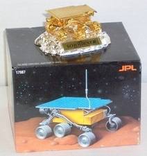 24k Gold & Silver Rare Collectors Edition NASA JPL SOJOURNER Mars Rover Mod