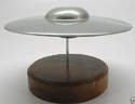 Area 51 UFO Flying Saucer High Detail Quality Model On Wood Stand