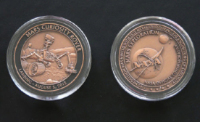 NASA Space Program Commemorative Mars Curiosity Rover Medallion Coin Collectable