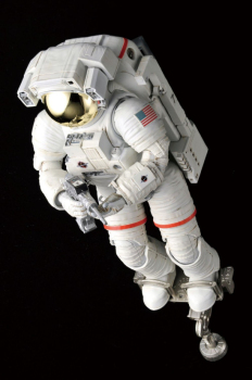 NASA ISS Space Suit Extravehicular Mobility Unit 1/10 Quality High Detail Model Kit With Working Helmet Lights