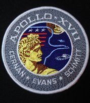 Very Rare NASA Apollo 17 Large Patch