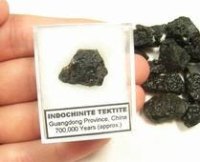 Indochinite Tektite China, Meteorite Impact Glass, Astronomy Science