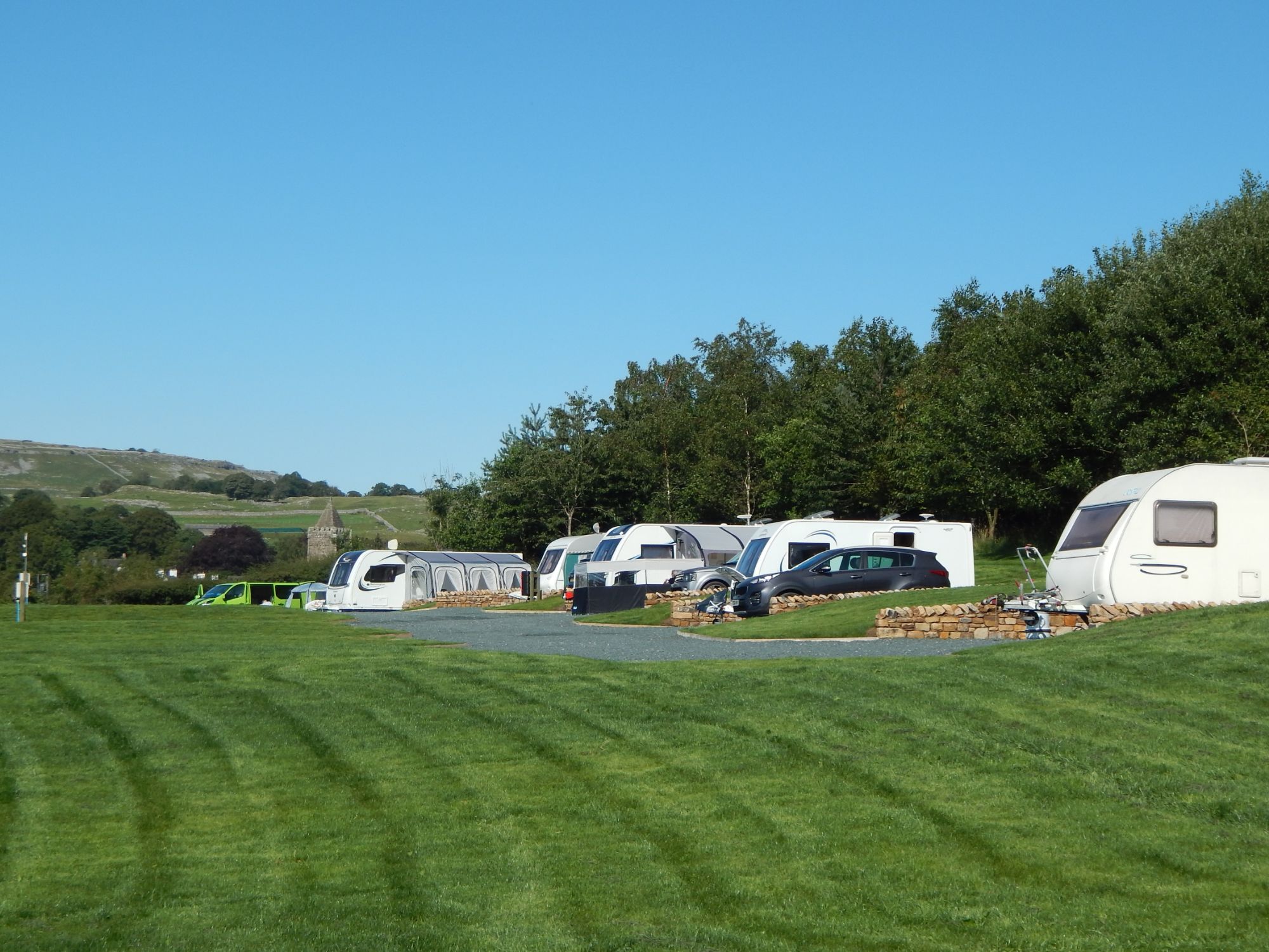 Some of the Serviced pitches