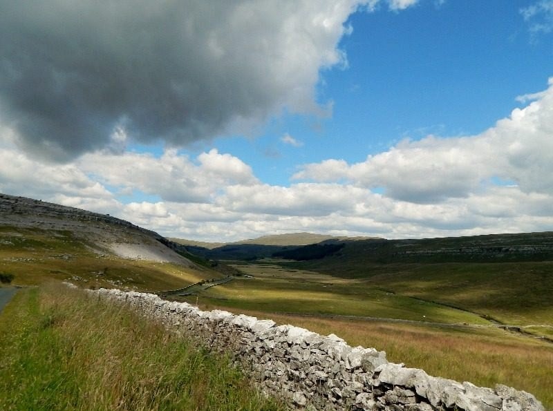 The valley of Kingsdale, nr Ingleton