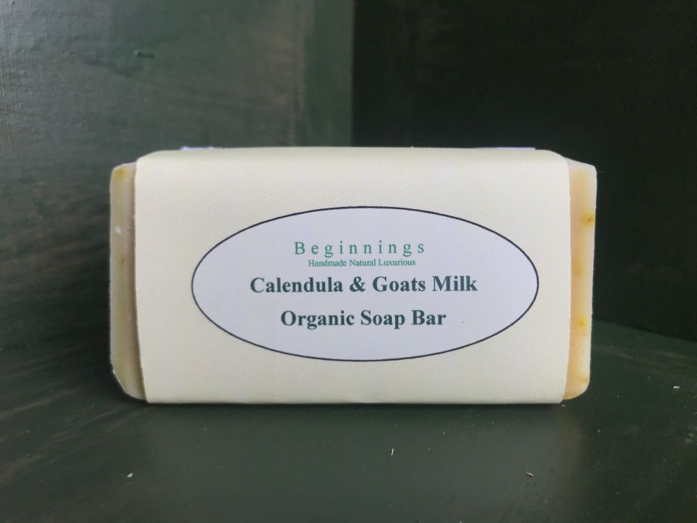 Calendula & Goats Milk Organic Soap Bar