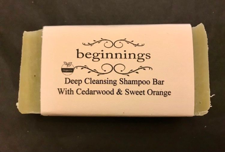 Deep Cleansing Organic Shampoo Bar