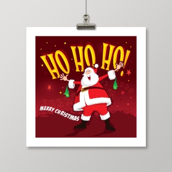 HO HO HO ! Christmas card