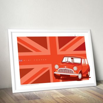 Mini Cooper (Red Union Jack)