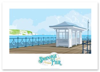 A VIEW FROM SWANAGE PIER