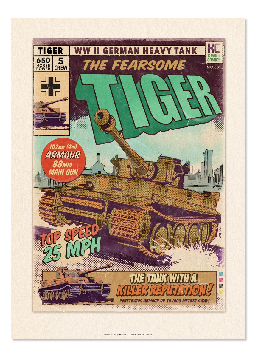 THE TIGER Comic Style