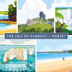 ISLE OF PURBECK MULTI PRINT II