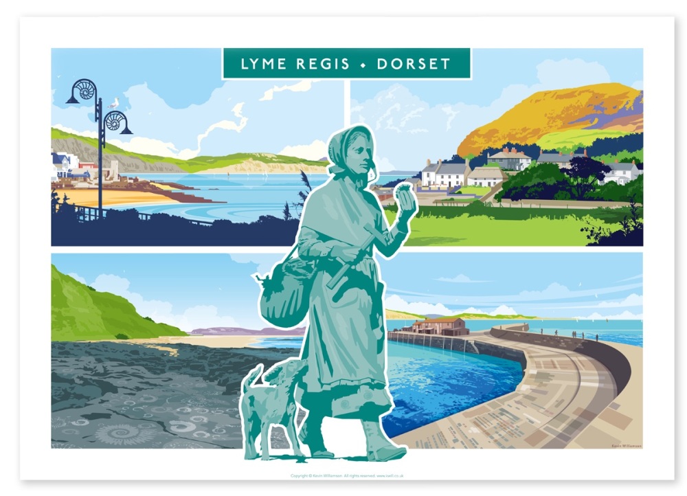 LYME REGIS MULTI PRINT