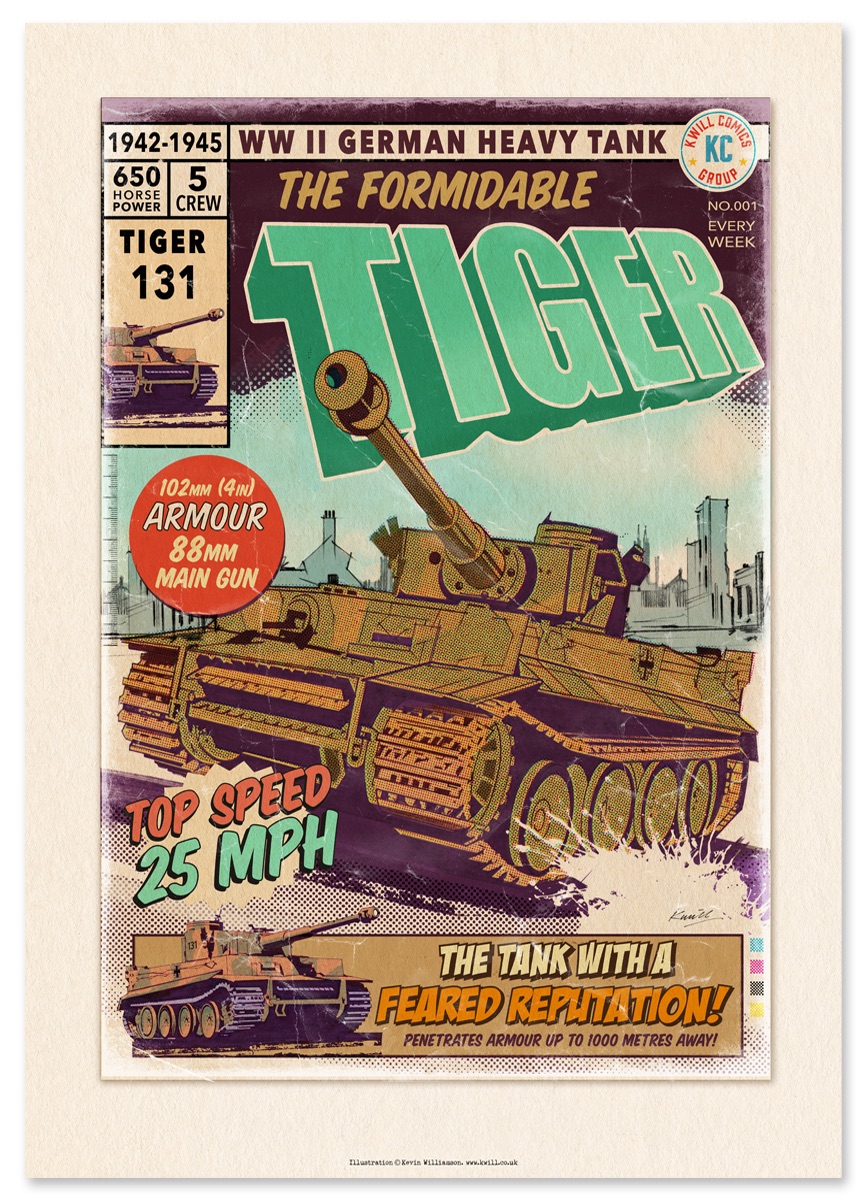 TIGER COMIC COVER