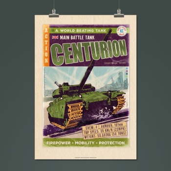 CENTURION COMIC PRINT