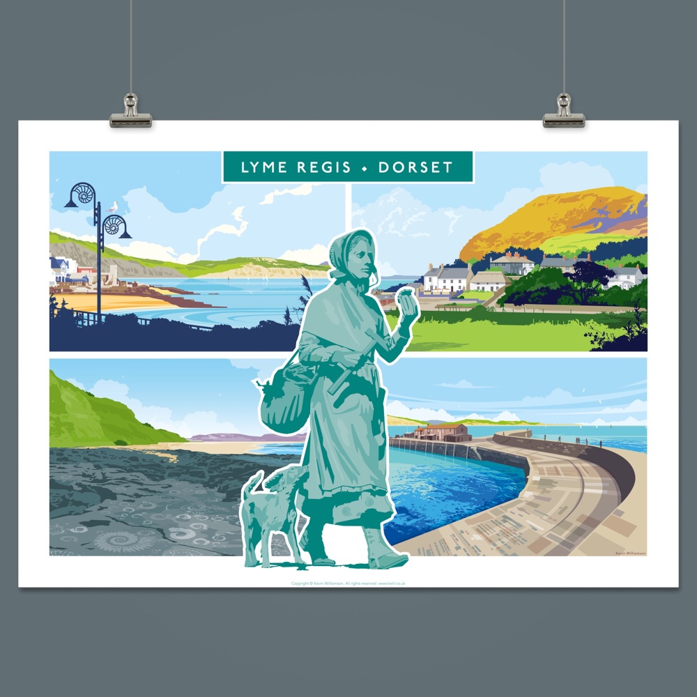 LYME REGIS MULTI PRINT