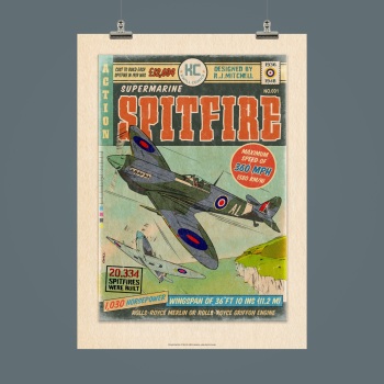 SPITFIRE COMIC COVER