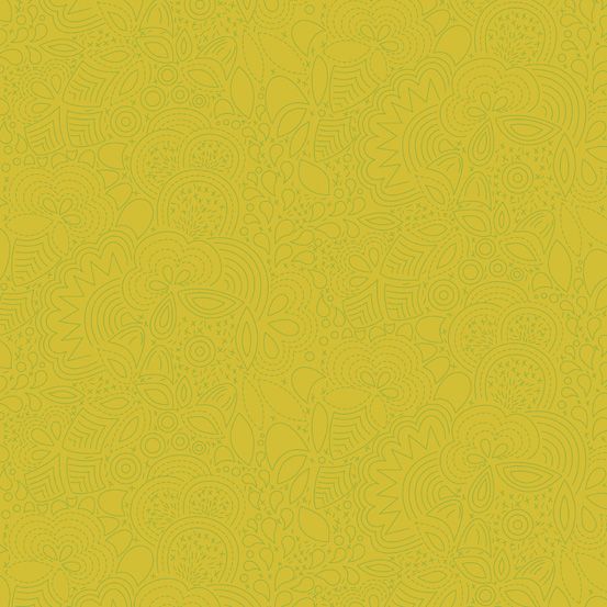 A-8450-V Seventy Six Stitched in Chartreuse Green-Yellow