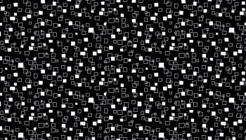 1828X White Squares on Black from the Monochrome Range