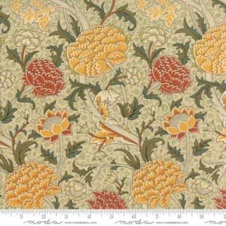 7300-12 Parchment Natural Floral