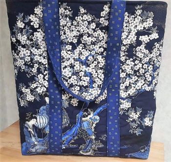 Japanese Tote Bag by Juberry Fabrics
