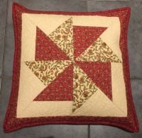 Squirrel and Acorn Pieced Cushion Pattern by Juberry Designs