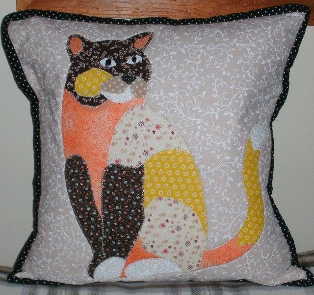 Purrdi the Cat by Juberry Fabrics