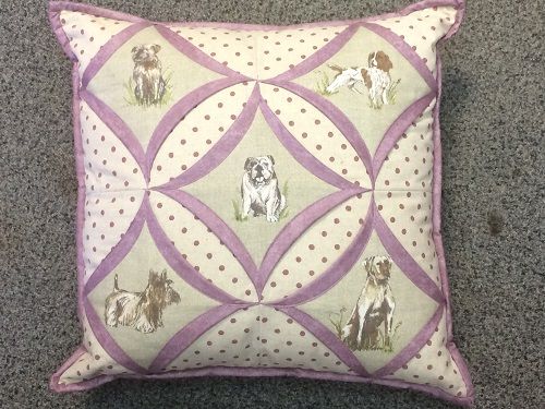 Dog Chapel Window Cushion Pattern by Juberry Designs