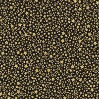 SRKM-19952-2 Golden Stars Black