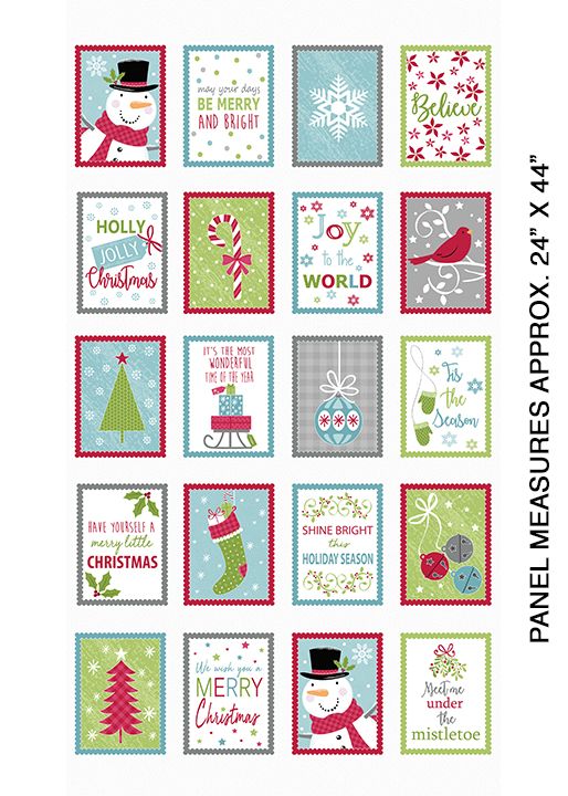 6901/99 Merry and Bright Multi Panel