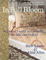 B1370 In Full Bloom Book of Nine Quilt By Blackbird Designs
