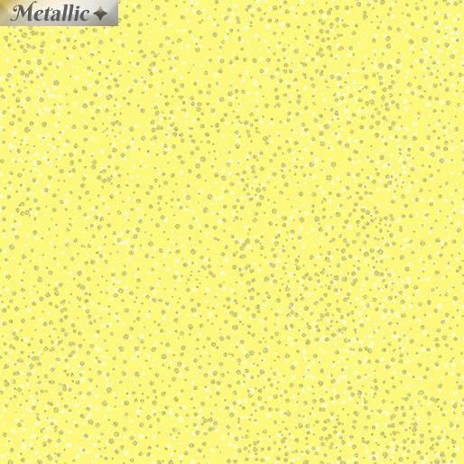 9756M-03 Moonlit Dots Lemon Yellow
