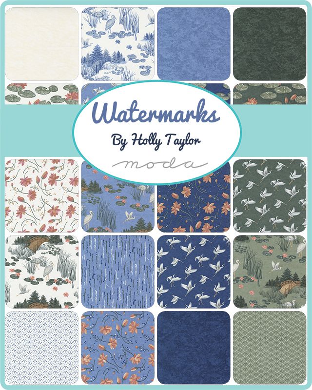 Watermarks - The Juberry Fabrics Shop - a fantastic range of