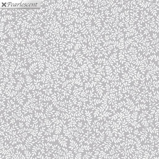 7985P-08 Petite Pearl Ferns Light Grey