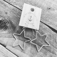 Wire Star Earrings