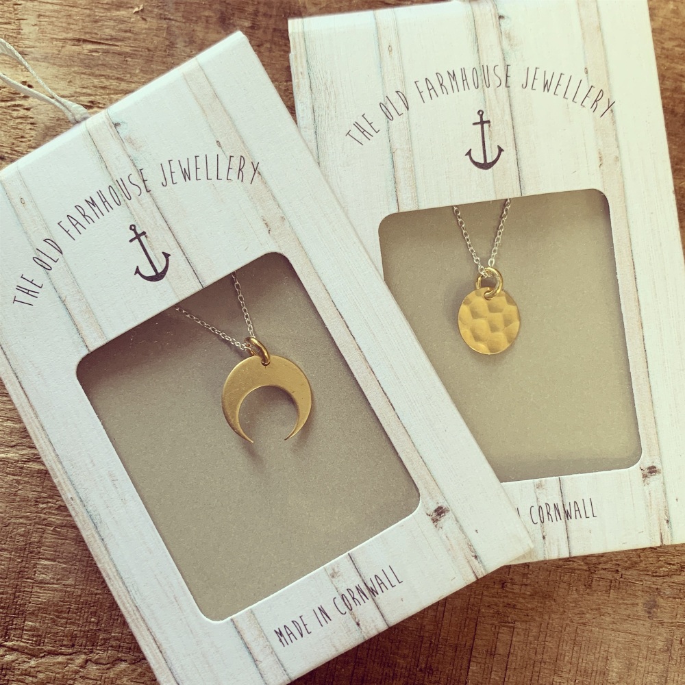 Brass Shape Necklaces