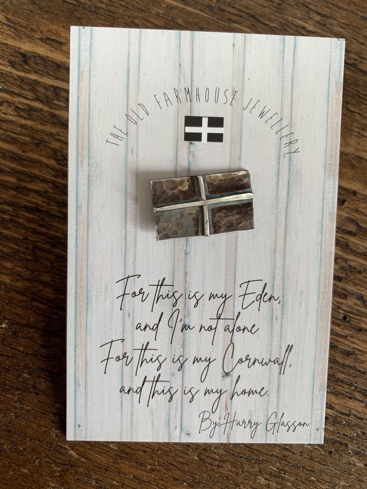 Cornwall My Home Cornish Flag Pin You can take a boy out of cornwall but you can't take cornwall out of the boy. cornwall my home cornish flag pin