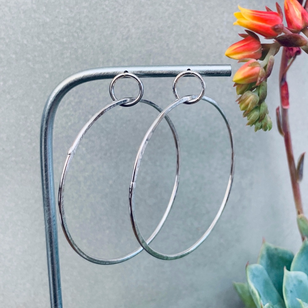 Tiny Hoop Big Hoop Studs 