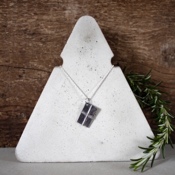 Cornwall My Home Cornish Flag Necklace 