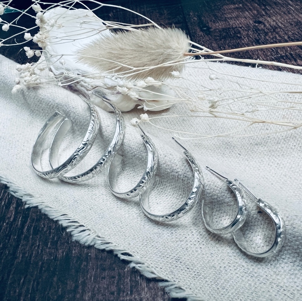 Floral Hoops