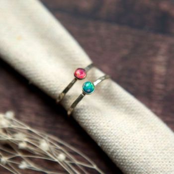 4mm Stone Stacking Ring