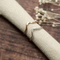 Chevron Ring | Silver or Gold Filled