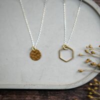 Brass Shape Necklaces