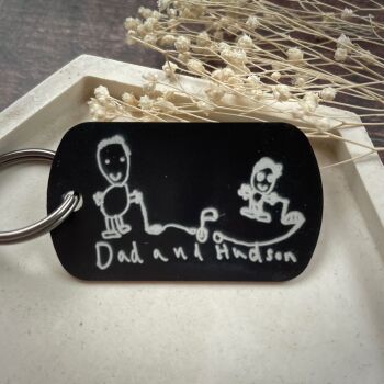 Personalised Picture Keyring