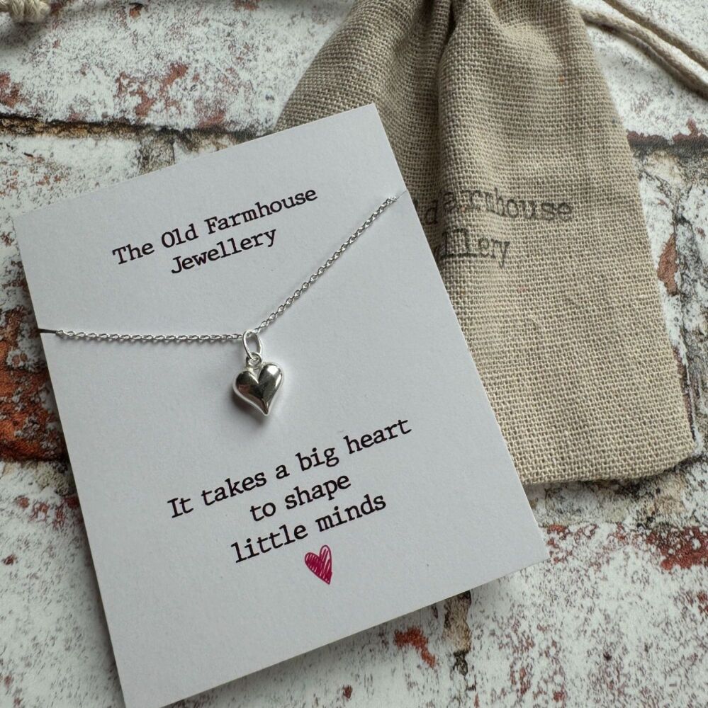 End of Term Gift - Heart Necklace