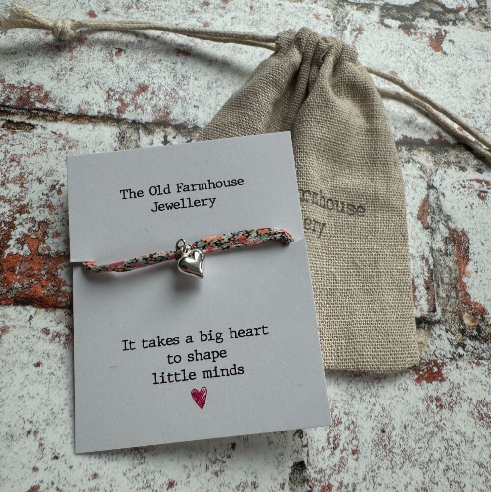 End of Term Gift - Liberty Heart Bracelet