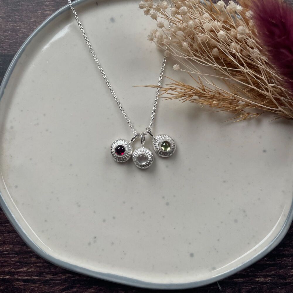 Multiple Birthstone Necklace