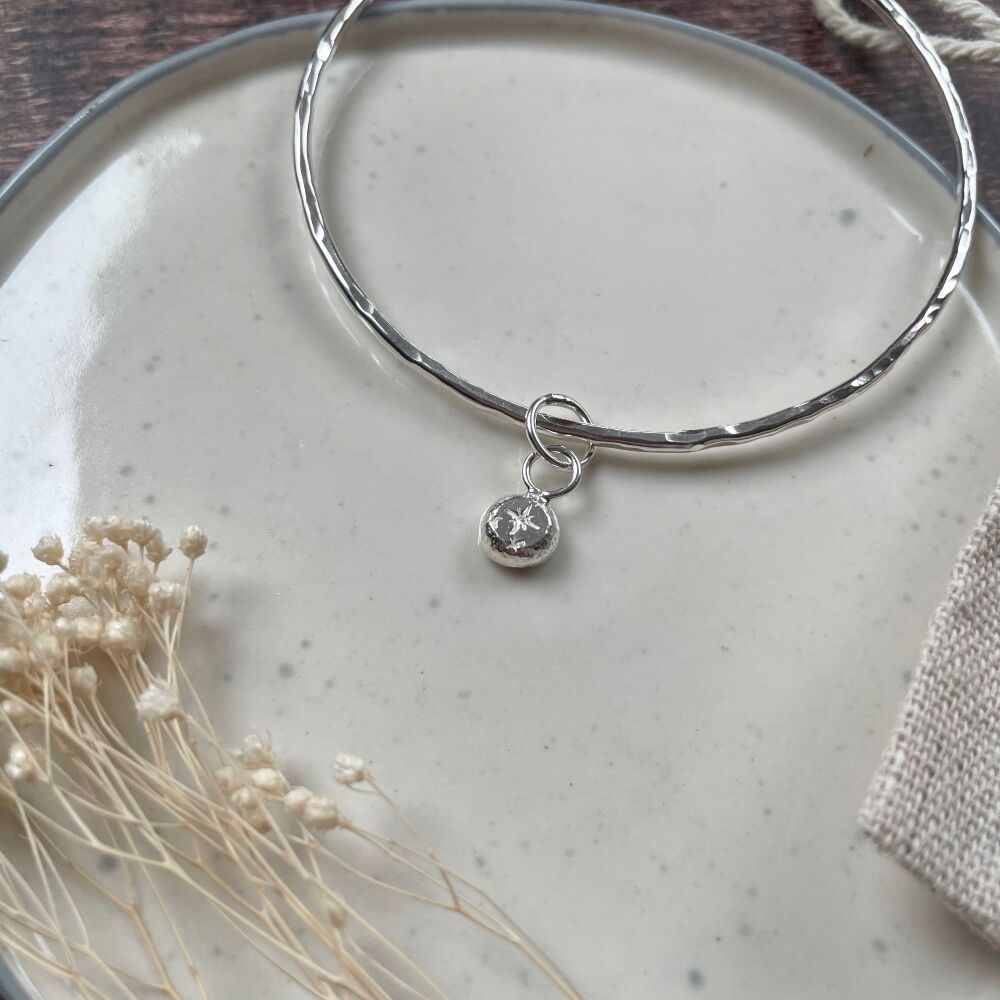 Twilight Recycled Pebble Bangle