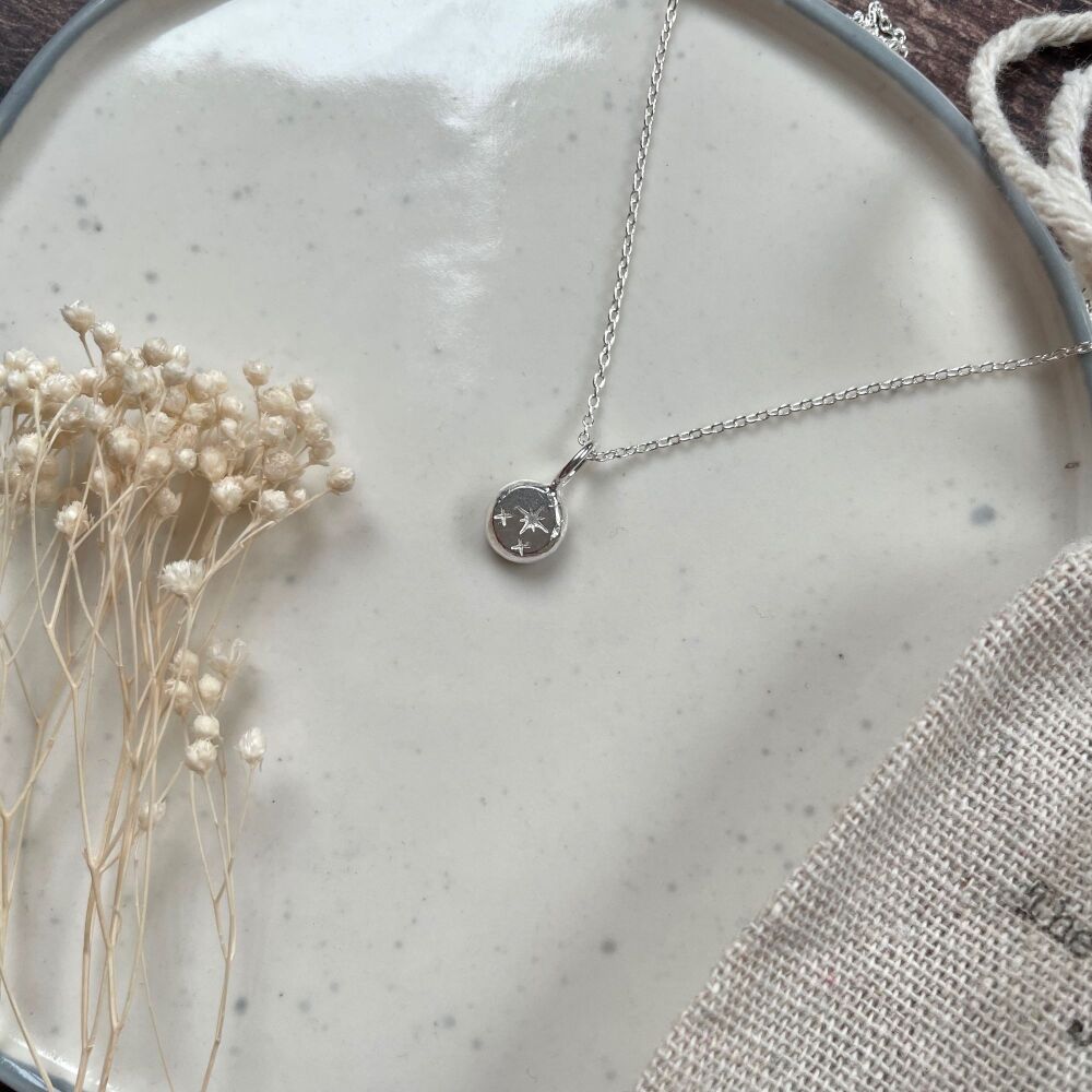Twilight Recycled Pebble Necklace